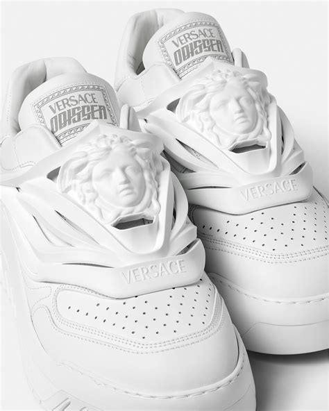 tenis versace hombre 2020|Versace sneakers white label.